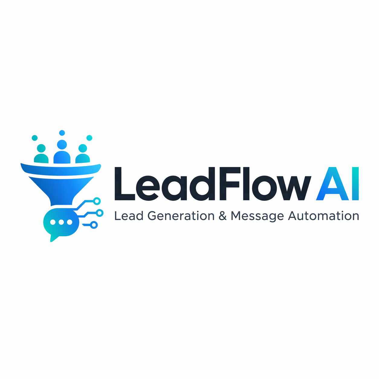 LeadFlow AI — Lead Generation & Message Automation logo