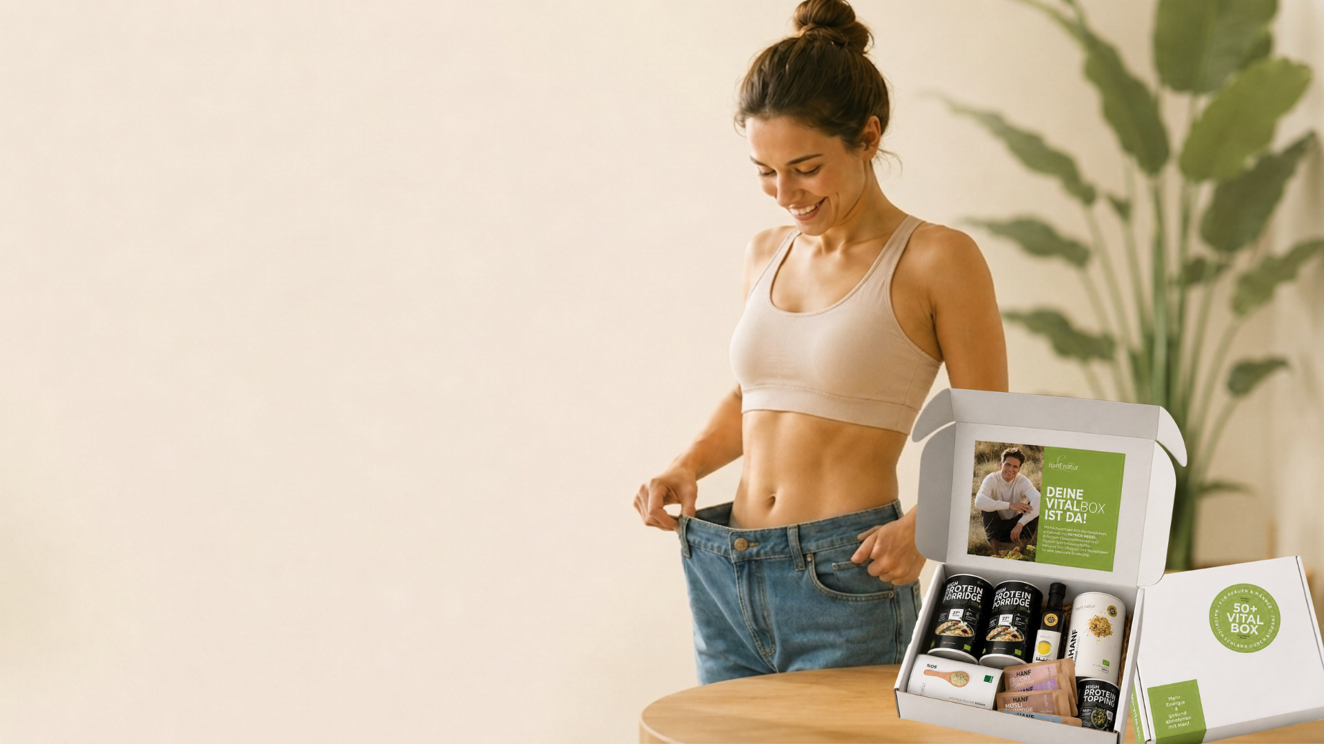 hanf&natur VITALBOX — organic hemp breakfast kit campaign